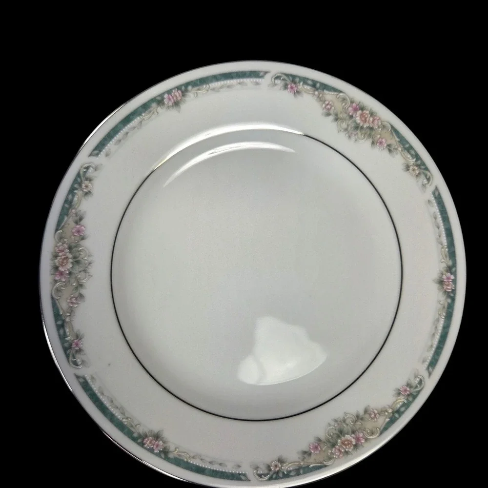 Noritake Enhancement Bread and Butter Plates Set of 3 Dinner Floral 4035 Discon
